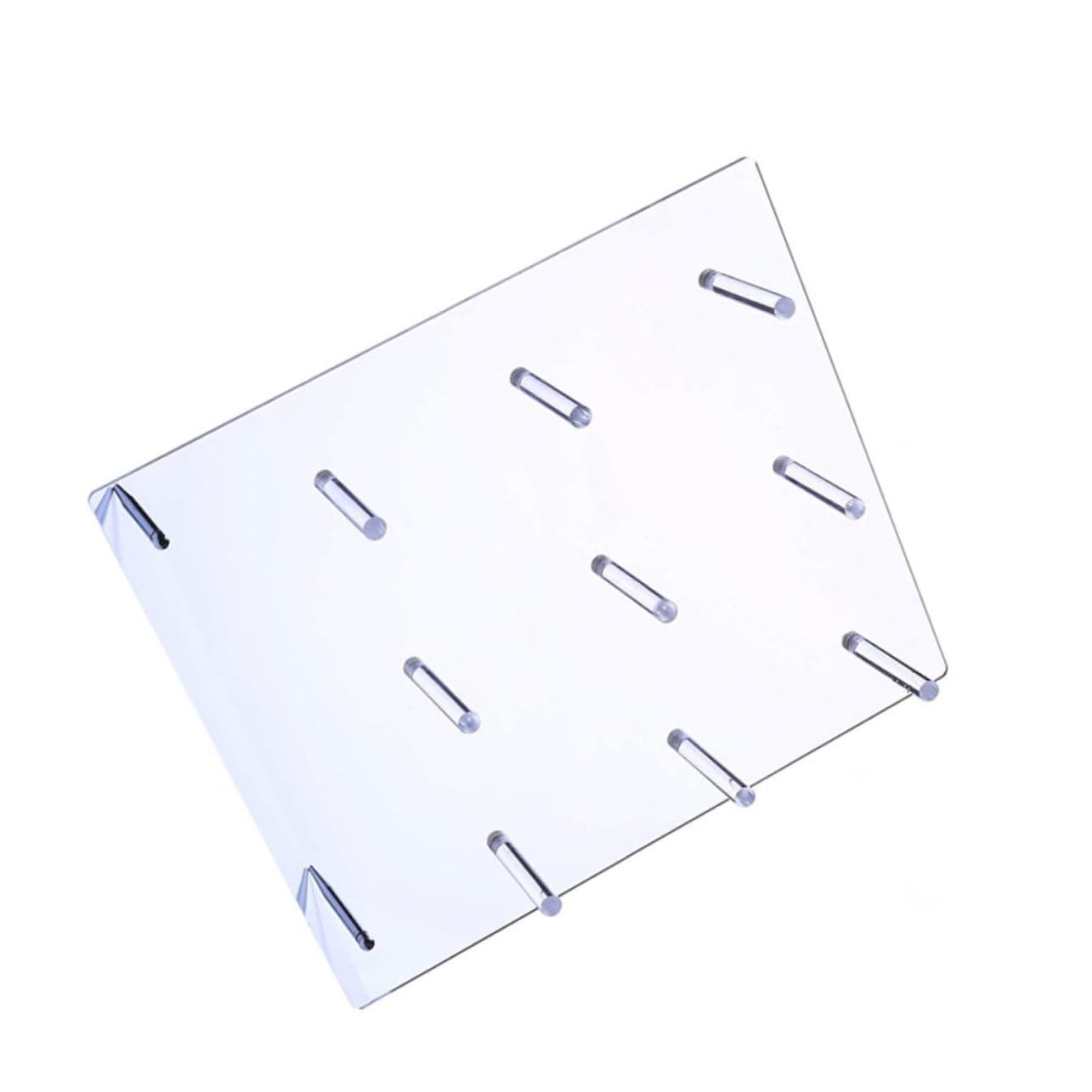 Zerodeko Porta Donas de Acrílico Transparente para Bodas y Fiestas, 1 Pieza