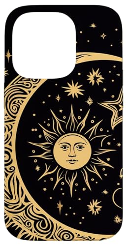 Galaxy Night Sky Moon Lunar Stars Sun Love �X�}�z�P�[�X iPhone 14 Pro �p
