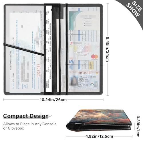 Organizador de Documentos para Auto Multicolor miniatura 3