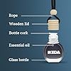 Ikeda Car Air Freshener: Hanging Smell Air Freshener | Car Scent |10ml Round Hanging Decoration | Long Lasting Fragrance | For Auto Home | 1pcs
