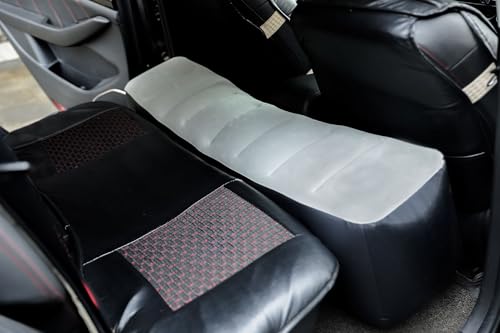 Image of Onirii Inflatable Car Air Mattress Bed with Back Seat Pump Portable Car Travel,Sleeping Gap Pad,Auto Accessories Inflation Bed for Car, SUV | 51.2 inchx10.6 inchx14.6 inchPortable Cushion Camping Sleeping Gap Pad Air Couch for Small Compact Car SUV