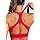 JOYSPELS Women's Sports Bra Seamless 4-Way Stretch Yoga Top with Removable Pads for Gym, Workouts, Running Cherry Red S