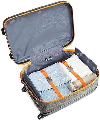 Luggage Travel Gear Luggage Foldable Carry On Luggage Hard Case Luggage Portable Combination Lock Suitcases(B,24in)3