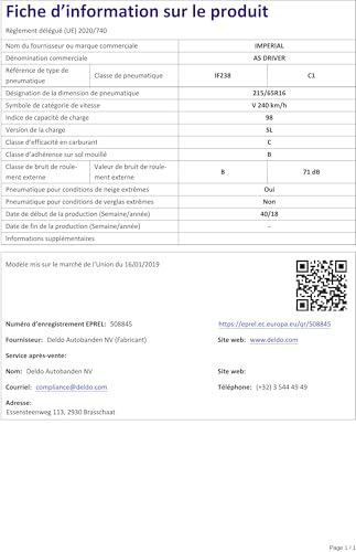 Ganzjahresreifen 215/65 R16 Imperial TL 98V All Season für alle Jahreszeiten