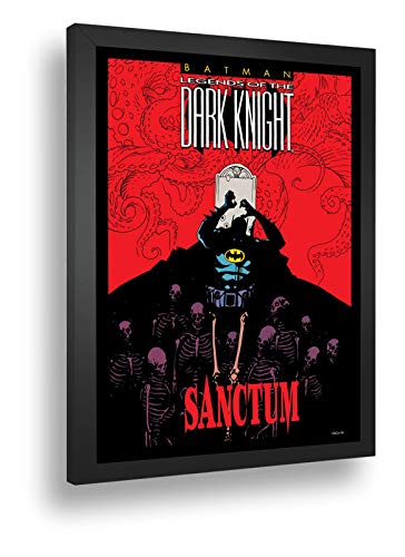 Quadro Decorativo Poste Dc Batman Cavaleiro Das Trevas