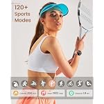 Montre Connectée Femme, 1.39" HD Smartwatch Android iOS, Or Rose | Appel Bluetooth, 24H Sommeil, Fréquence Cardiaque, SpO2, Fonction Féminine, 120+ Sportifs, IP68 Étanche Fitness Podomètre