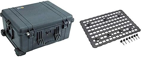 Pelican 1610 Case Bundle (with Foam Plus Molle Panel for Lid)