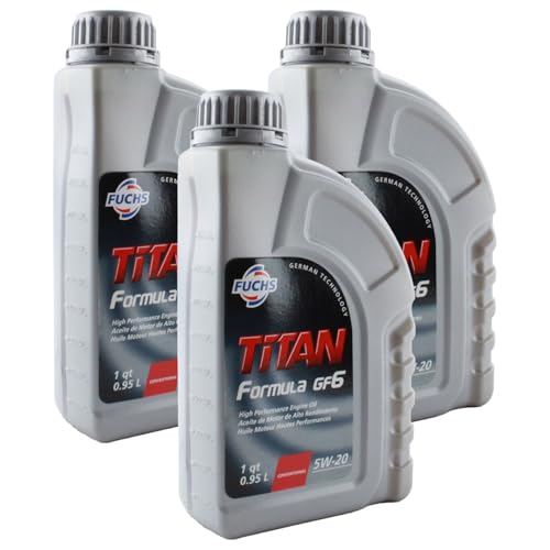 Aceite para motor Fuchs TITAN FORMULA GF-6 5W-20 3 x 1qt