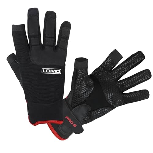 Gants de voile Pro-S SIT Lomo avec index et pouce courts pour équipage