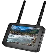 RunCam FPV Monitor for FPV Camera- 5.8Ghz 4.3" FPV Display Screen with DVR 40CH Receiver 800x480 ...