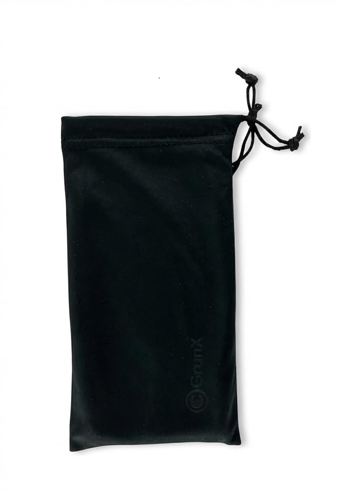 Dolly Soft Pouch Bag AKA | Sunglasses Pouch Case | Gadget Bag | Cleaning Pouch | Mobile Sleeve | Makeup Bag | Bigger Size in Black Microfiber Color for Men & Women