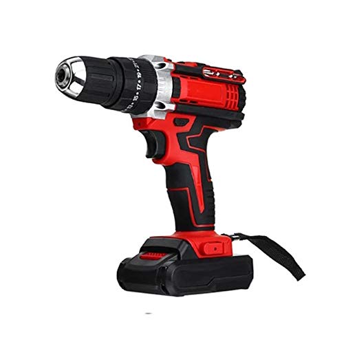 MFJFHK Speed Professional Hammer-Schraubendreher, mit LED 48 V Akku-Bohrmaschine, Akku-Drehwerkzeug, wiederaufladbare…