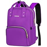 【100% LIFETIME-PROMISE】: Buy this laptop rucksack for women you can get waterproof Large Laptop Backpack lifetime promise and 7*24 hours friendly customer service. Z-MGKISS women backpack, you deserve it! This item is NOT intended for use by 12 and u...