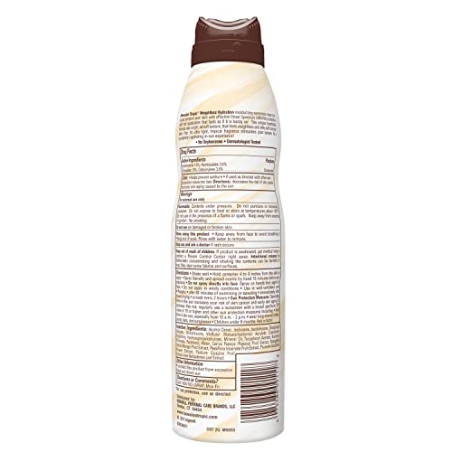 Hawaiian Tropic Weightless Hydration Clear Spray Sunscreen Spf 15, 6Oz | Hawaiian Tropic Sunscreen Spf 15, Sunblock, Oxybenzone Free Sunscreen, Spray On Sunscreen, Body Sunscreen Spray Spf 15, 6Oz #TOP1