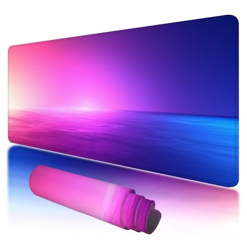 Gaming mouse pad XXL imperméable et antidérapant violet rose Q-13