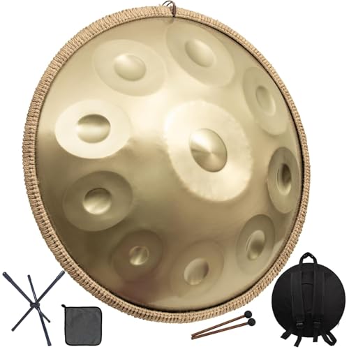 Handpan 22 pulgadas D menor 10 notas para performance profesional miniatura 1