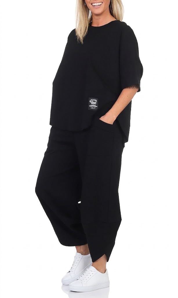 Damen Zweiteiler Hausanzug Jogging Freizeit Sport Training Sporthose Hoodie Set Anzug 6170