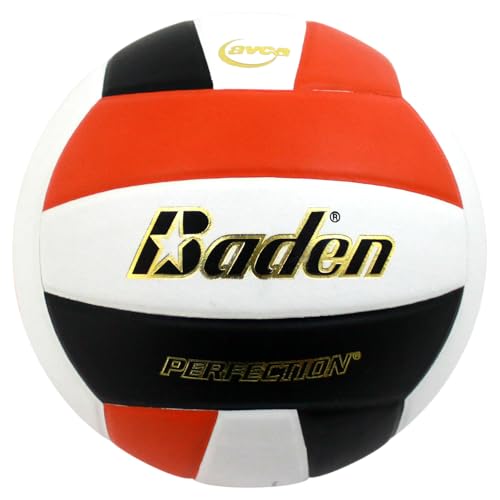 Image of Baden | Perfection | Premium Leather | Indoor Official Game Volleyball | 13U to College | Official Size + Weight | NFHS + AVCA Approved