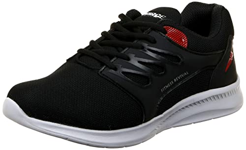 Bourge Mens Loire-335 Black and Red Running Shoes - 7 UK (41 EU, 8 Us, Loire-335-07) (B08R4LHKH9) Amazon Price History, Amazon Price Tracker