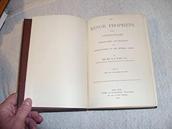 Hardcover PUSEY'S MINOR PROPHETS (VOL. 1) by Pusey, E.B. 1885. First edition. Hardcover. Book