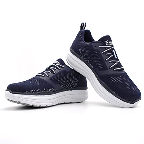 Laforst Mens Platform Xtreme Comfort Slip Resistant Sneaker3