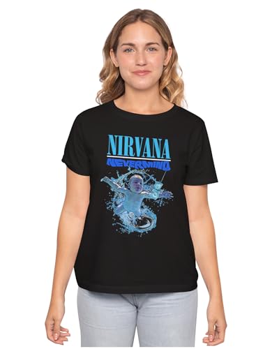 Buy Heybroh Men's & Women's Regular Fit T-Shirt Nirvana Nevermind