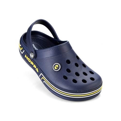 Image of Hoppa Trio Clogs for Men, Extra Soft EVA Moulded Slip-On Clogs | Lightweight, Cushioned, Water-Resistant & Non-Slip | Everyday Casual Footwear