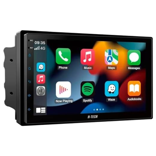 Central Multimidia 7pol QLED QuadCore 2GB 64GB Android Carplay Android Auto