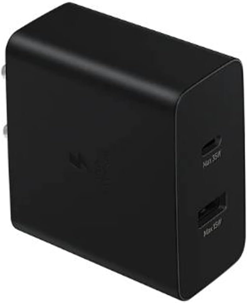 Samsung Original 35W Power Adapter Duo for Tablets, Black