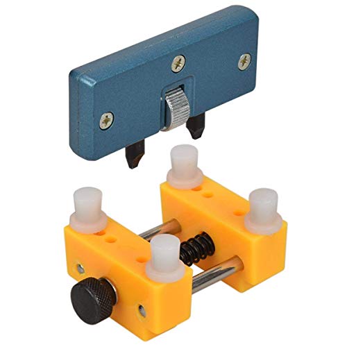 Watch Case Back Opener Repair Remover Holder Tool and Adjustable Opener Back Case Press Closer Remover Repair Watchmaker Tool