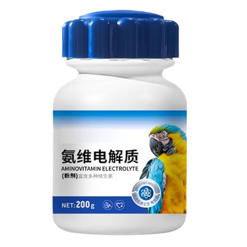 Reparación Dietética,Suplementos de Refuerzo Dietético | Nutrición Digestiva Natural 200 g para Aves y Loros, Suministros Diarios para Mascotas que Promueven el Desarrollo Adecuado, el Crecimiento y e