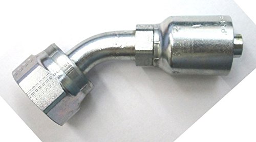 HF 1J743-20-16 - Parker 1J743-20-16 Fitting 1'' Hose X 1-1/4'' Female Seal-Lok - Swivel - 45° Elbow (Forseal/O-Ring Face)