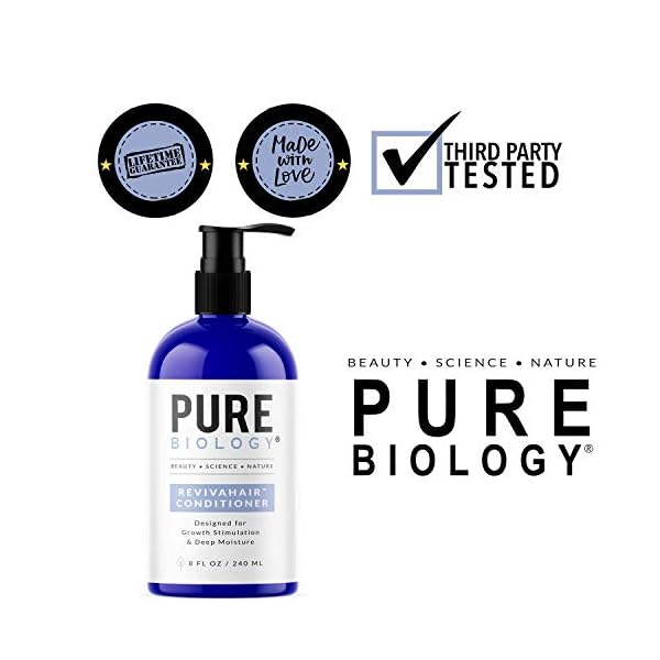 Premium-Hair-Growth-Conditioner-with-Biotin-Keratin-Argan-Oil-Anti-Hair-Loss-Complex-Helps-Deep-Treatment-of-Damaged-Dry-Colored-Hair-for-Men-Women-Sulfate-Free-8oz Premium Biotin Conditioner for Fine Hair - Volumizing Hair Conditioner for Damaged Dry Hair with Rosemary Biotin Keratin and Argan Oil - Silicone and Sulfate Free Conditioner for Damaged Hair Care