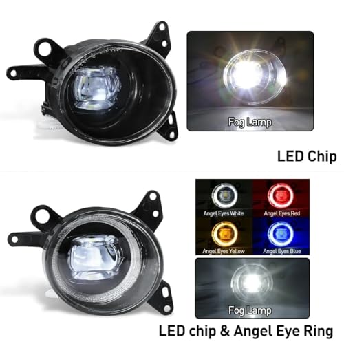 Antibrouillard 12V LED White pour Mitsubishi Lancer EX 2008-2013