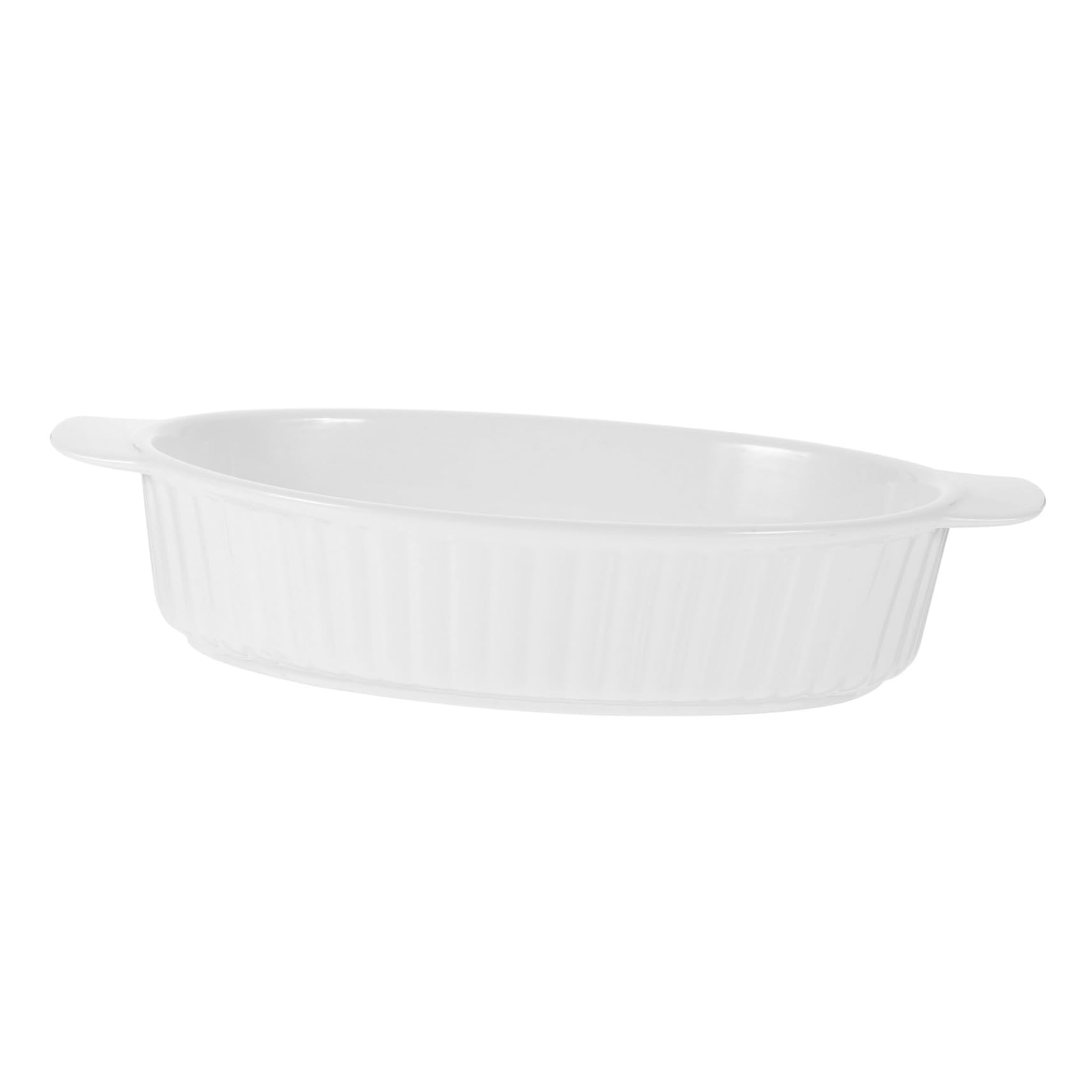 Plat de cuisson céramique résistant à la chaleur avec poignées ergonomiques