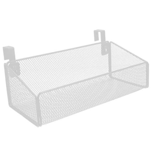 MAGICLULU Platzsparender Hängekorb Aus Metallgitter Für Den Nachttisch Schlafsaal-organizer Aufbewahrungskorb Für Haushaltswaren MAGICLULU Platzsparender Hängekorb Aus Metallgitter Für Den Nachttisch Schlafsaal-organizer Aufbewahrungskorb Für Haushaltswaren