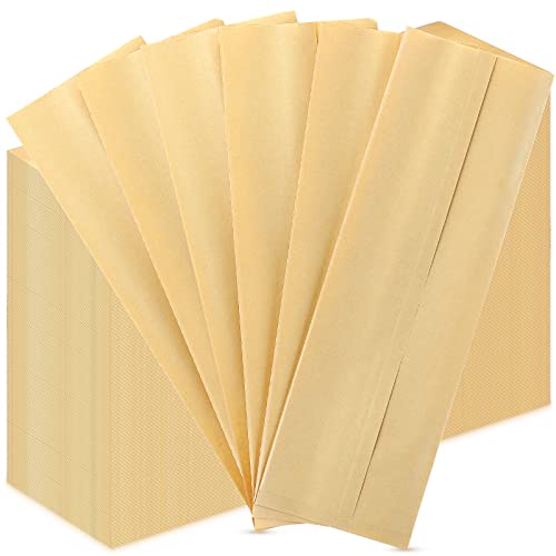 Nuogo 5000 Pcs Kraft Paper Silverware Bags, 3.1 X 9.8 Inch,Brown