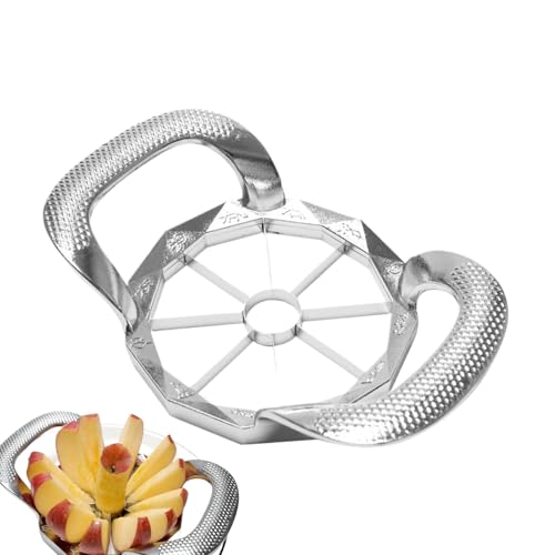 Mihauuke Affettapatate,Utensile da Taglio di Precisione - Multiuso Compatto Per Verdura, Frutta, Uova E Preparazione Alimenti In 12 Fette Uguali