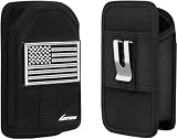 Zebra TC77 TC70 - Custodia a fondina per scanner compatibile con Zebra TC75, TC70x, TC70, TC72, TC77, per computer portatili portatili con codici a barre touch, con clip e passanti per cintura