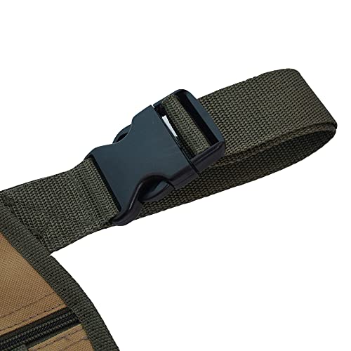 Gardening Tool Belt, Adjustable Waist Apron With Pockets, Multifunctional Partition Management, Can Store Bottles/Construction Tool Belt, Carpenter Belt, Black,Black #TOP3