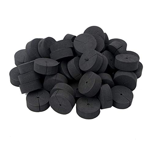 Set4 4 teilig für Hydrokultur Blumentopf Keramik Mallorca 11/09 anthrazit Ø 12,5 cm H 12 cm mit Blähton