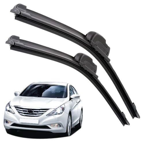 Image of Euro Care Windshield Car Wiper Blades Compatibility With Sonata - Set of 2Pc (D-22,P-20)