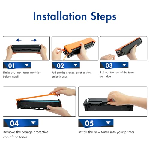 218x toner cartridges 4 pack with chip pro mfp 3301fdw 3201dw toner compatible for hp 218x w2180x 218a w2180a for color laserjet pro mfp 3301fdw 3201dw 3301sdw 3301cdw 3301 series printer ink