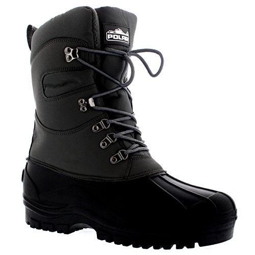 Image of POLAR Mens Snow Hiking Mucker Duck Grafters Waterproof Saftey Thermal Boots