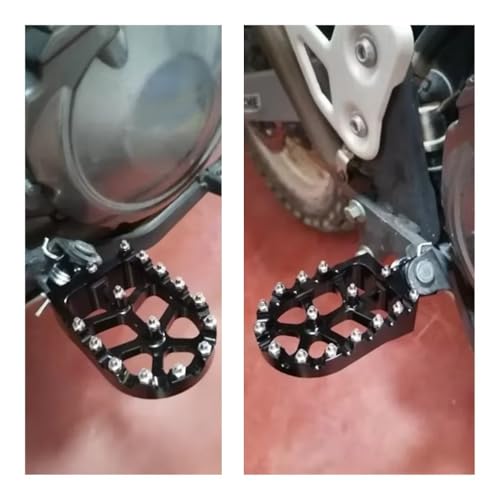 P&eacute;dales pour XT660Z Tenere de haute qualit&eacute; ergonomique