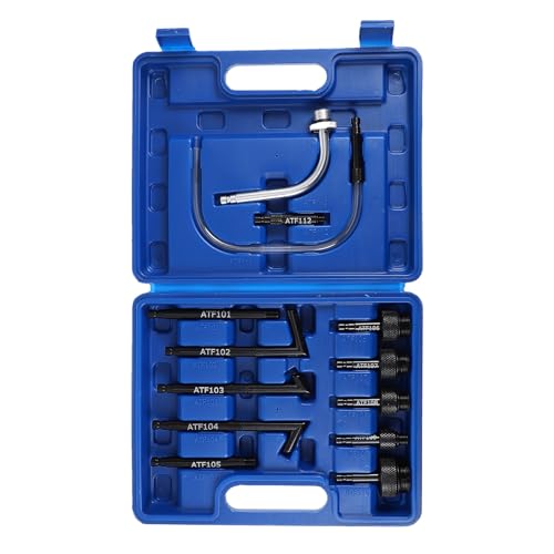 Adaptateur de Remplissage D'huile de Transmission Bleu en Acier Jojofuny