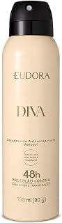 Eudora Desodorante Antitranspirante Aerossol Diva 150ml