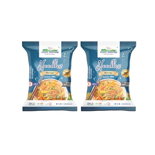 Millet Marvels Moringa Millet Instant Noodles 2x175 Gms (B0CK1MPB6N) Amazon Price History, Amazon Price Tracker