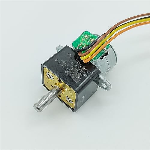 Moteur pas à pas mécanique 15mm à engrenages métalliques pour couple stable