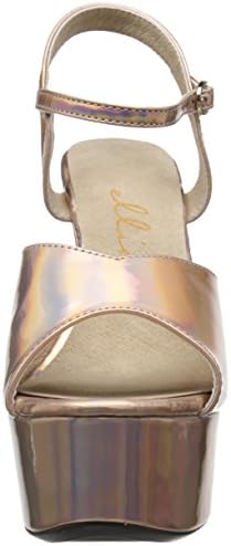 Ellie Shoes Women's 609-LOLA Heeled Sandal, Gold, 10 Medium US | Image 1